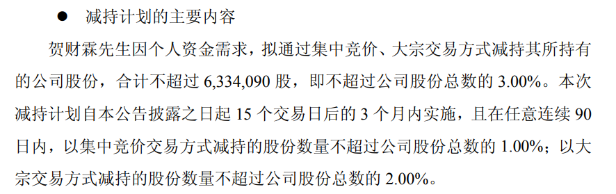 科思股份：实控人之一拟减持不超3%公司股份