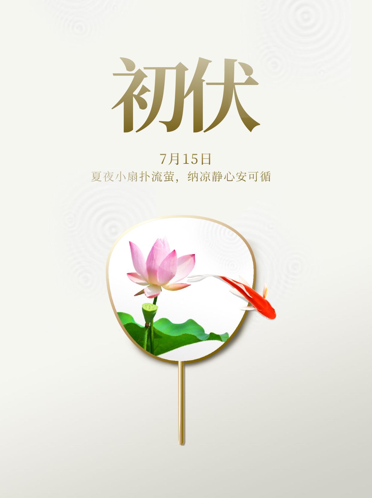今日，入伏！